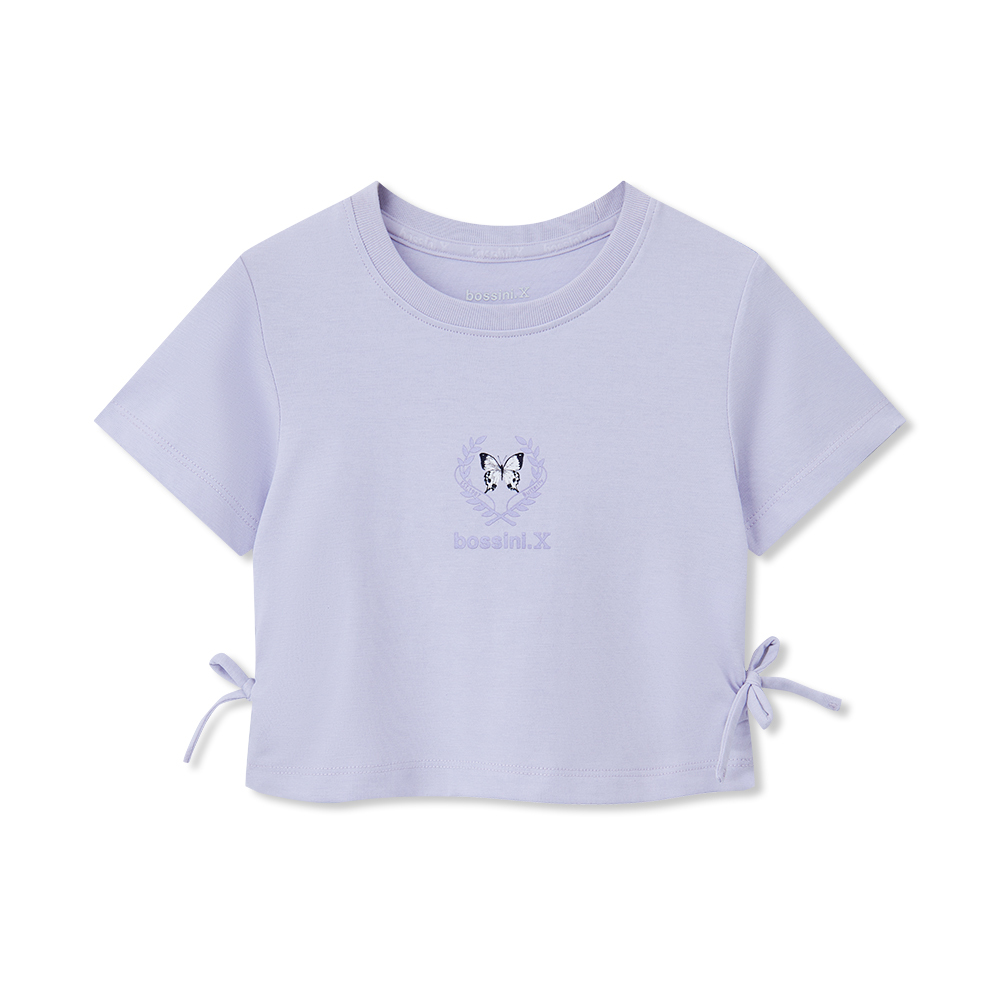 女童圓領短袖T恤