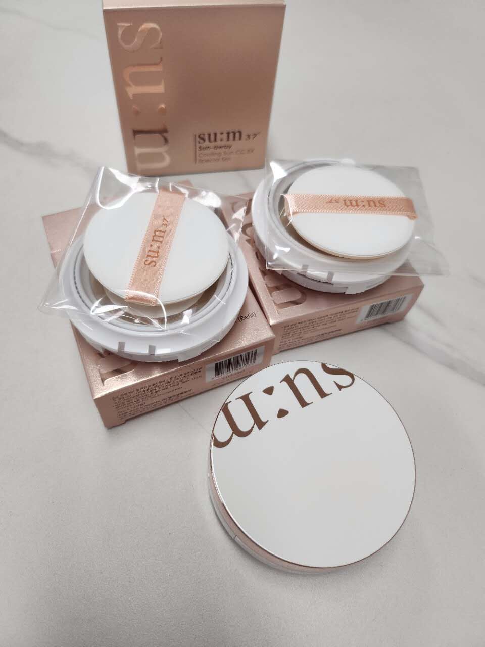 【預購】LL061720 SU:M37° 呼吸CC鋼板防曬酷涼氣墊套裝