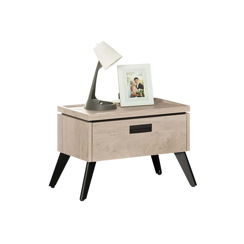 奧拉1.8尺床頭櫃/單抽收納櫃/置物櫃