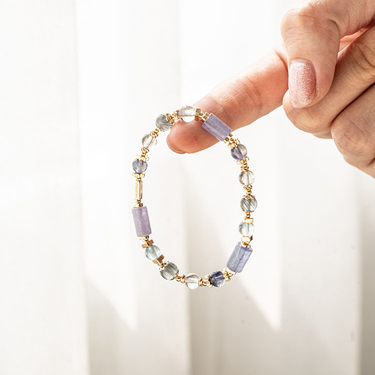 靈魂和靈魂：丹泉石｜藍托帕｜堇青石｜藍髮晶｜銀髮晶