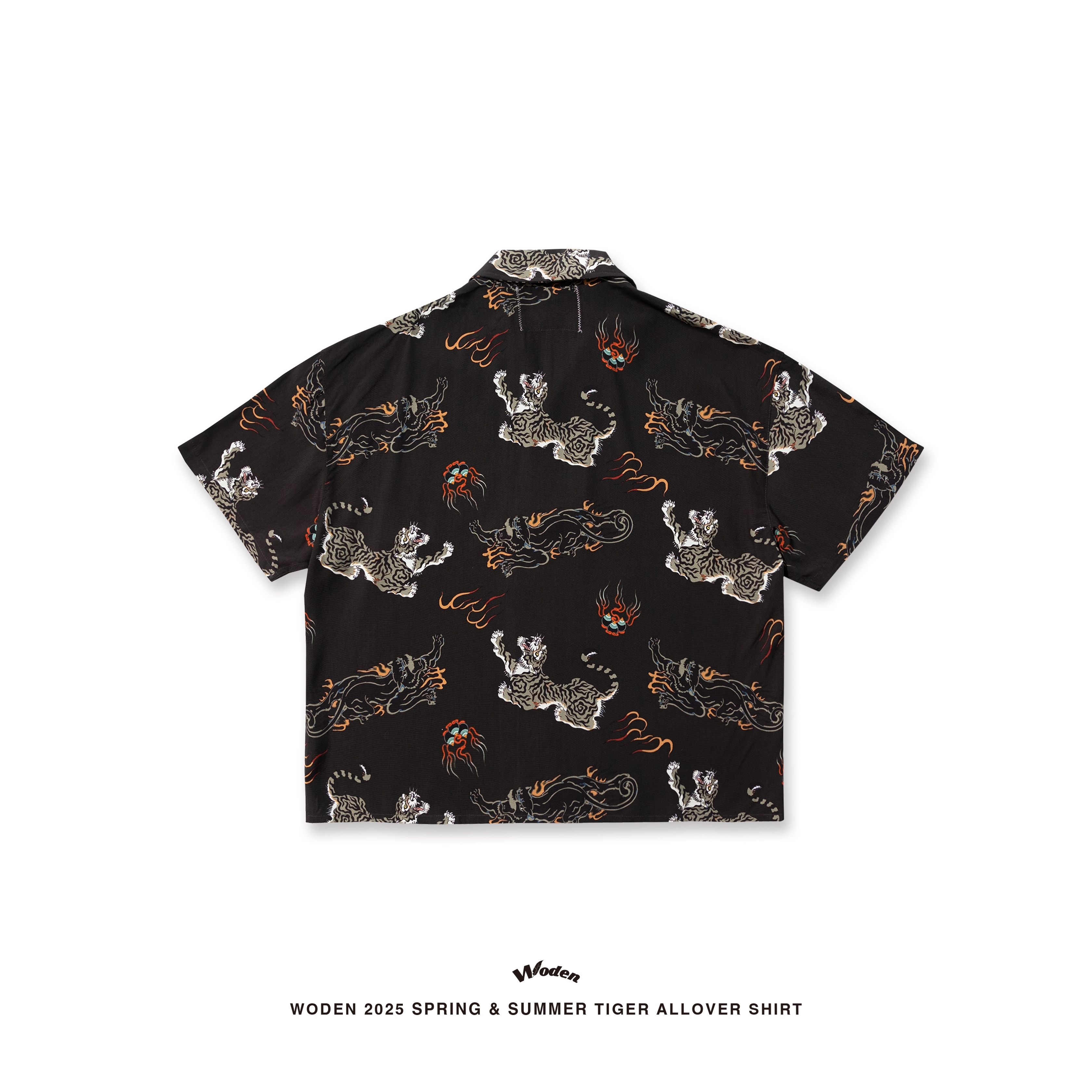 【車庫服飾】WODEN Tiger Allover Shirt