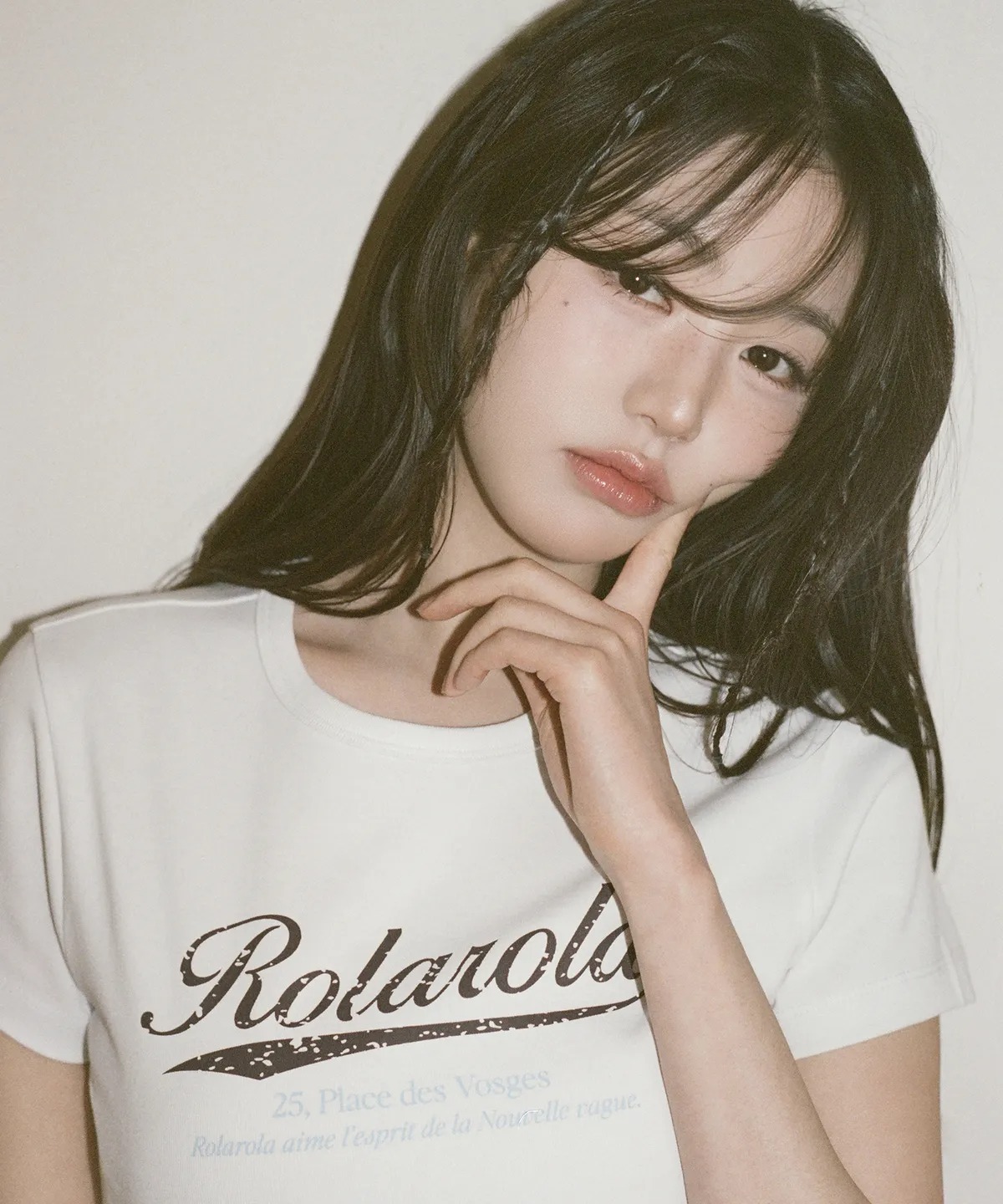 ROLAROLA VINTAGE CRACK LOGO T-SHIRT