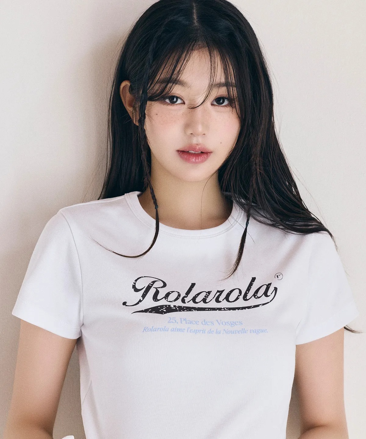 ROLAROLA VINTAGE CRACK LOGO T-SHIRT