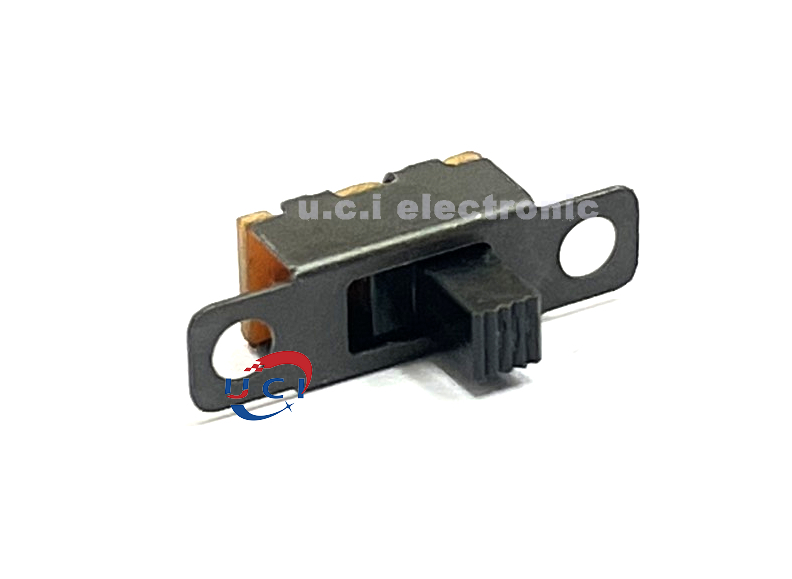 【UCI電子】(H-2)  SS12F15滑動開關4MM手柄 三腳 撥動 2檔 3腳 撥動開關