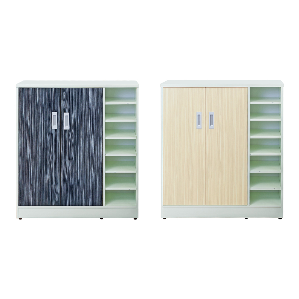 南亞塑鋼-3尺右開放二門防水塑鋼鞋櫃