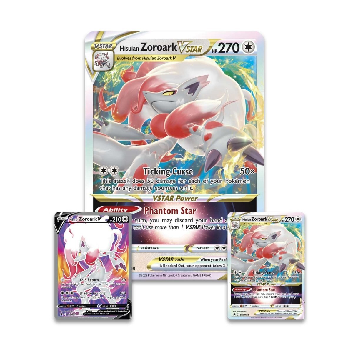Pokemon Hisuian Zoroark VSTAR Premium Collection (International Version)