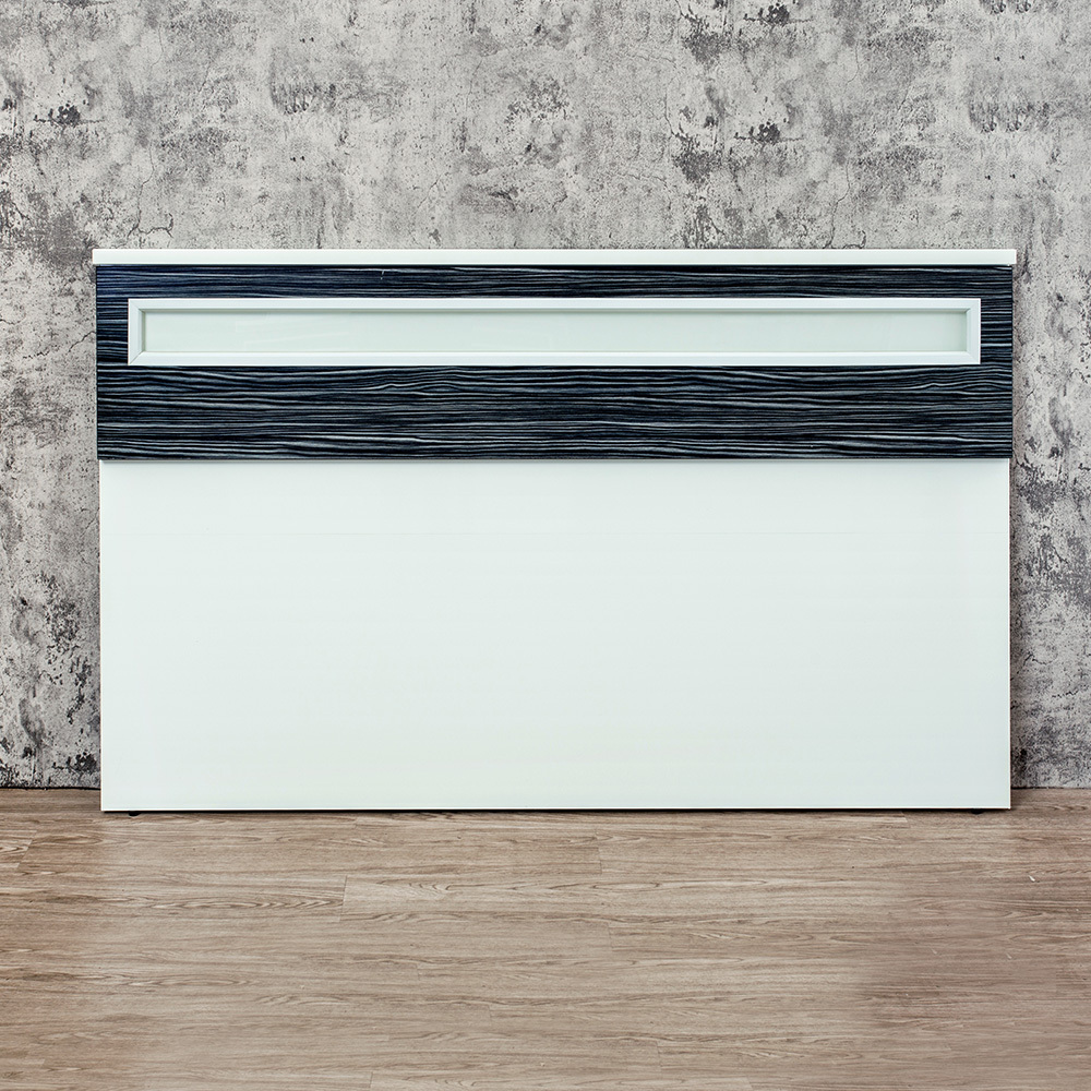 南亞塑鋼-6尺雙人加大塑鋼床頭片