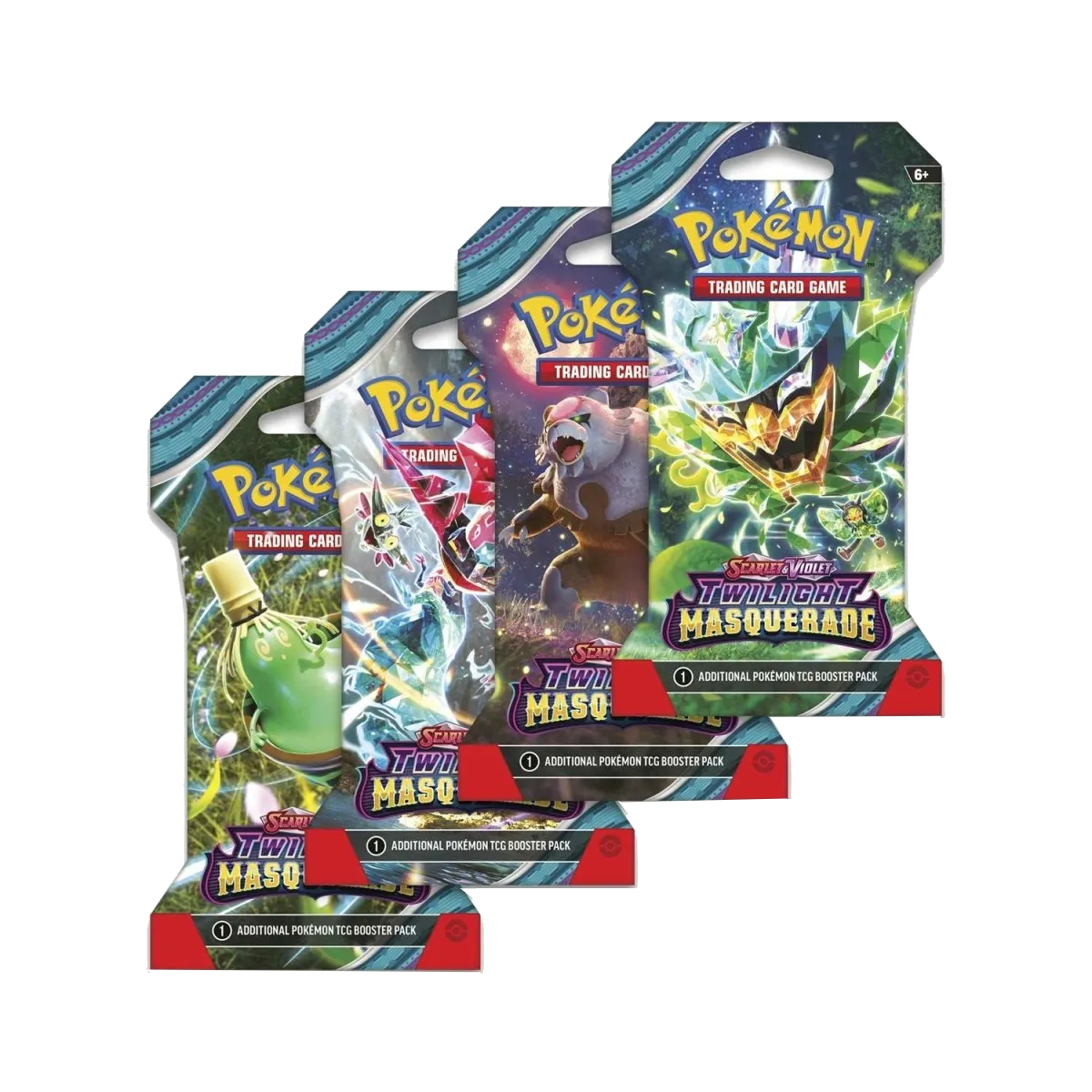 Pokemon Twilight Masquerade Sleeved Booster Pack (Random Art)