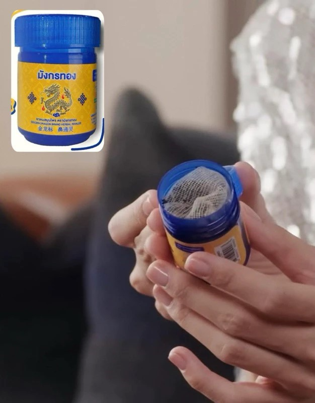 泰國人氣必買！Lisa 愛用 草本吸鼻通 金龍牌｜經典藍 / 花香粉