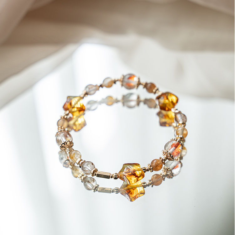 最後一天：花珀｜羽毛鈦｜錦鯉膠花｜黃膠花｜骨幹金太陽