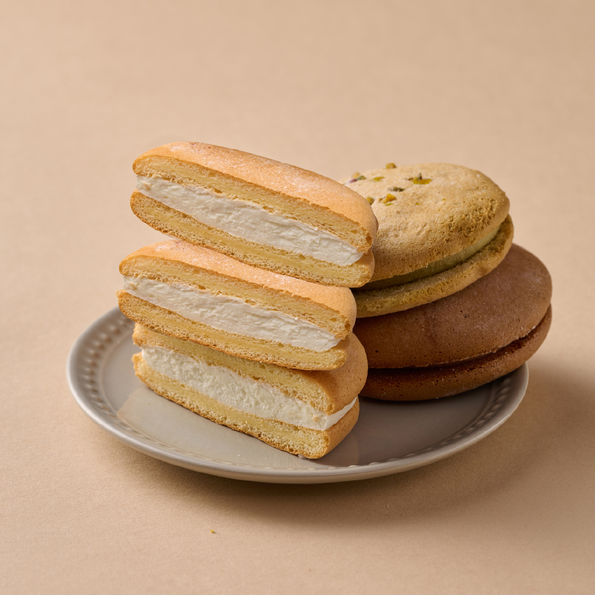 布雪夾心蛋糕 -輕乳酪/6入