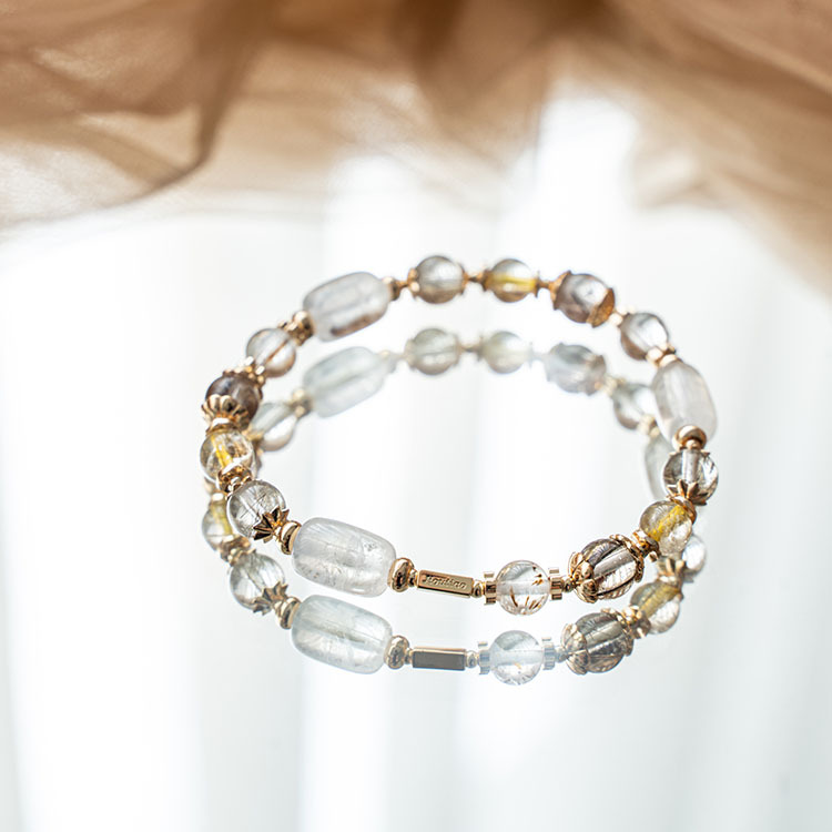 看見太陽：藍針｜羽毛鈦｜銅髮晶｜銀髮晶｜黃髮晶