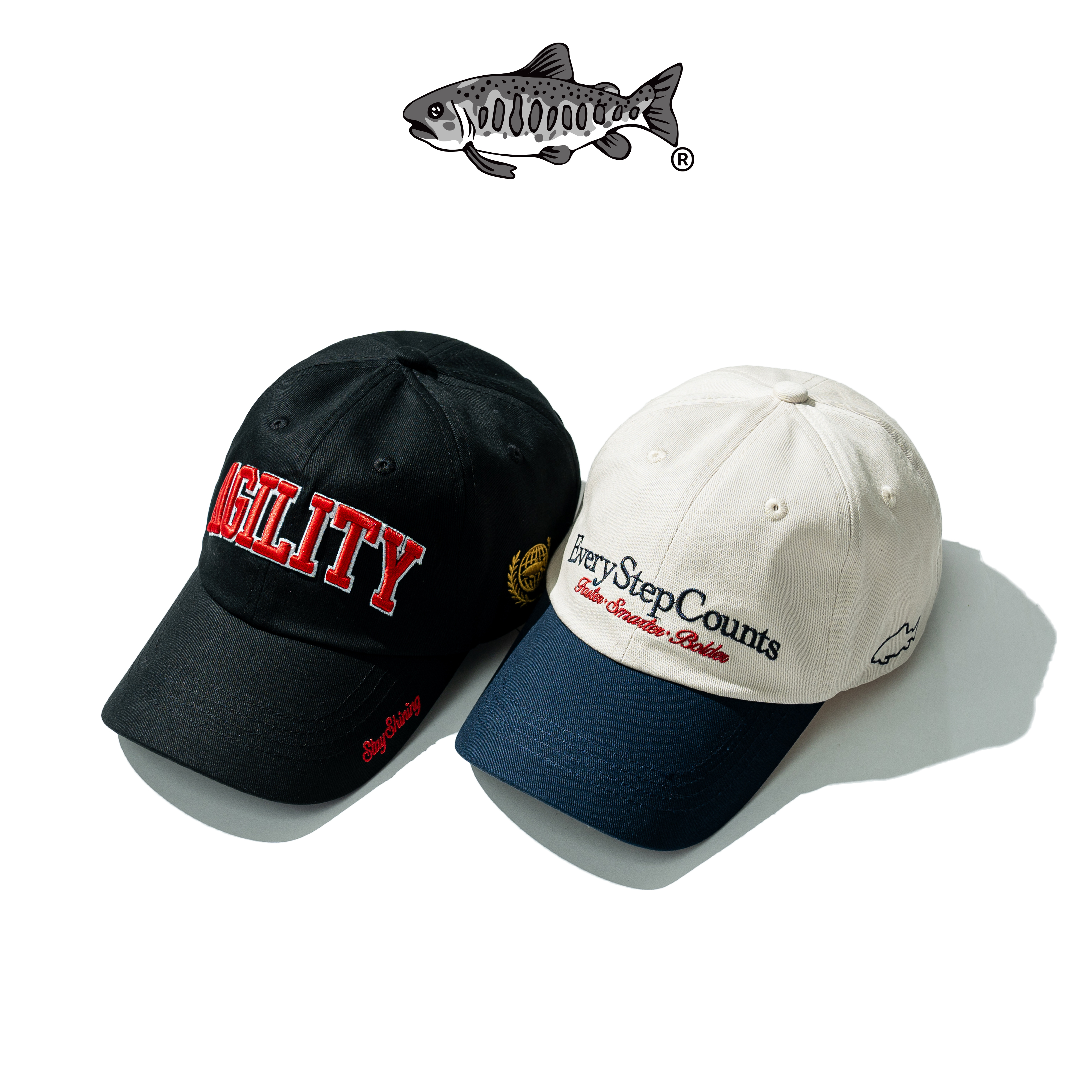 AGILITY Embroidery 6 Panel Cap 俱樂部 棒球帽 [A-CA6]