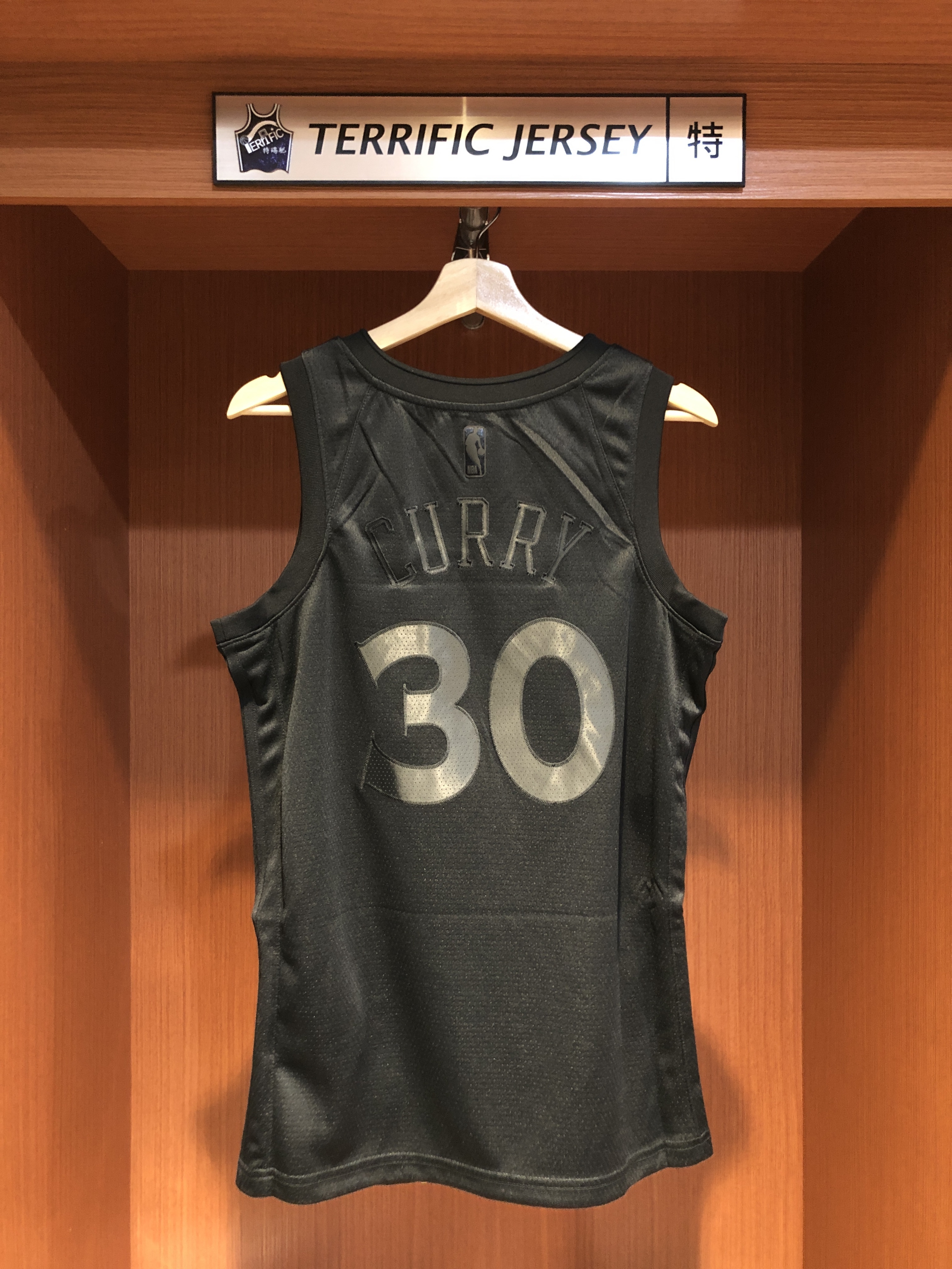 NBA球衣 Stephen Curry 金州勇士 MVP黑 Select Nike Swingman 球迷版 電繡 全新