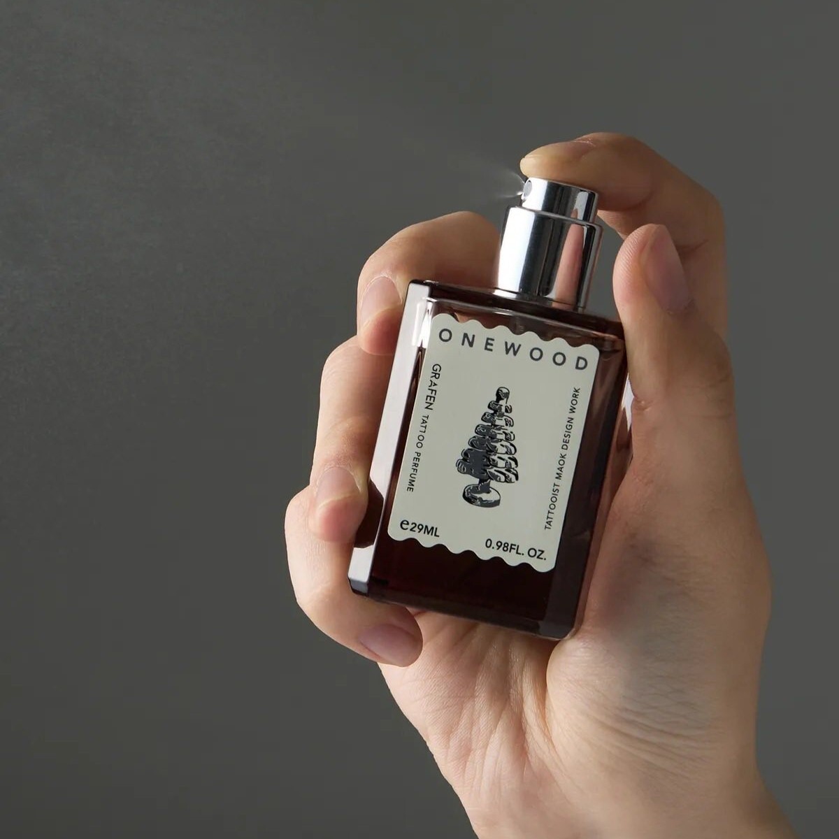 快速出貨】韓國GRAFEN Tattoo 紋身香水Onewood (限量版29ml)