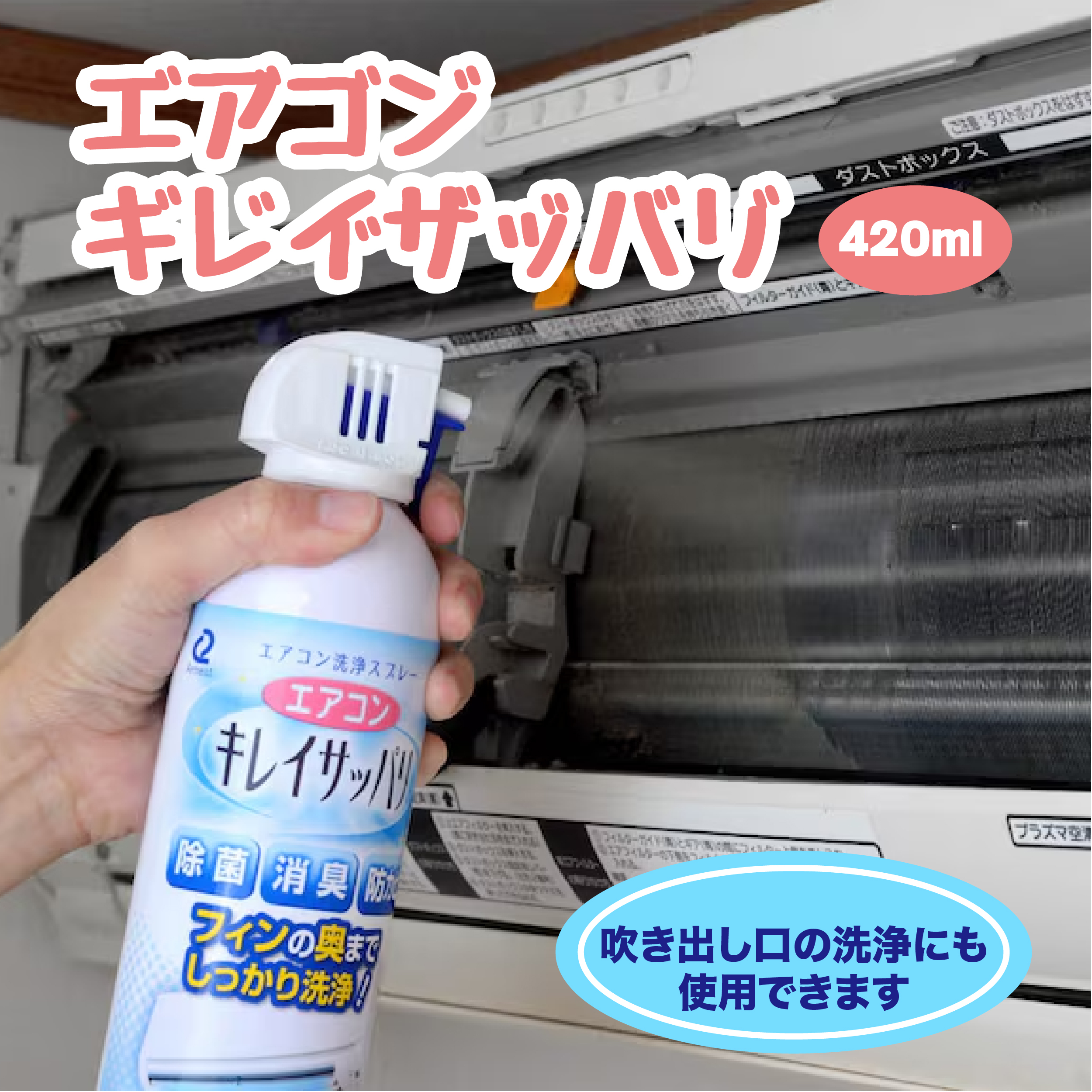 Arnest — 冷氣機專用清潔噴霧 (防霉+除菌) 420ml