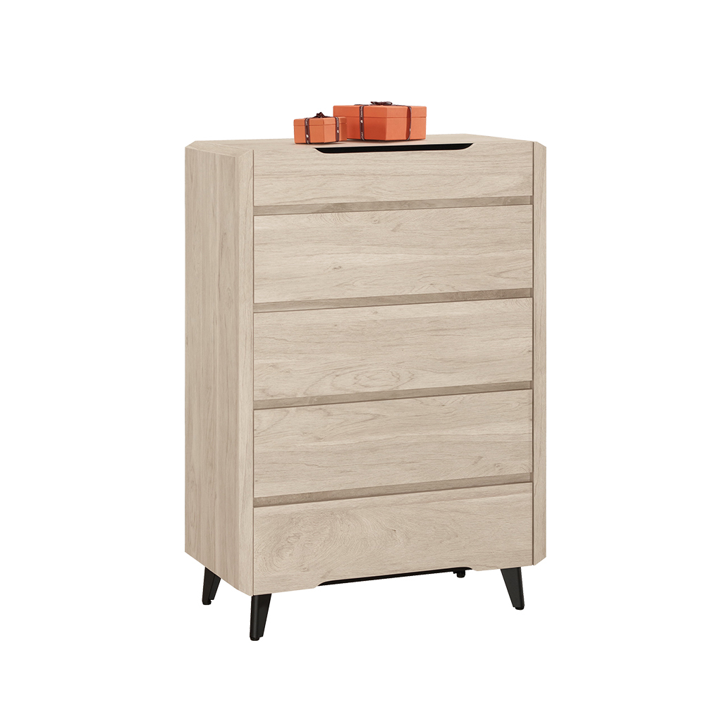 波恩2.7尺五斗櫃/五抽收納櫃/置物櫃