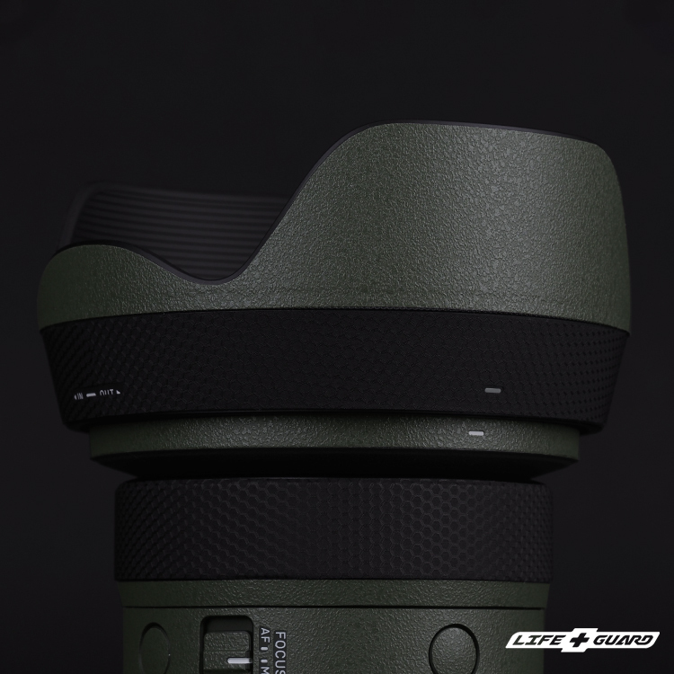 LIFE+GUARD 鏡頭貼膜安裝示意，適用 SIGMA 24-70mm F2.8 DG DN II