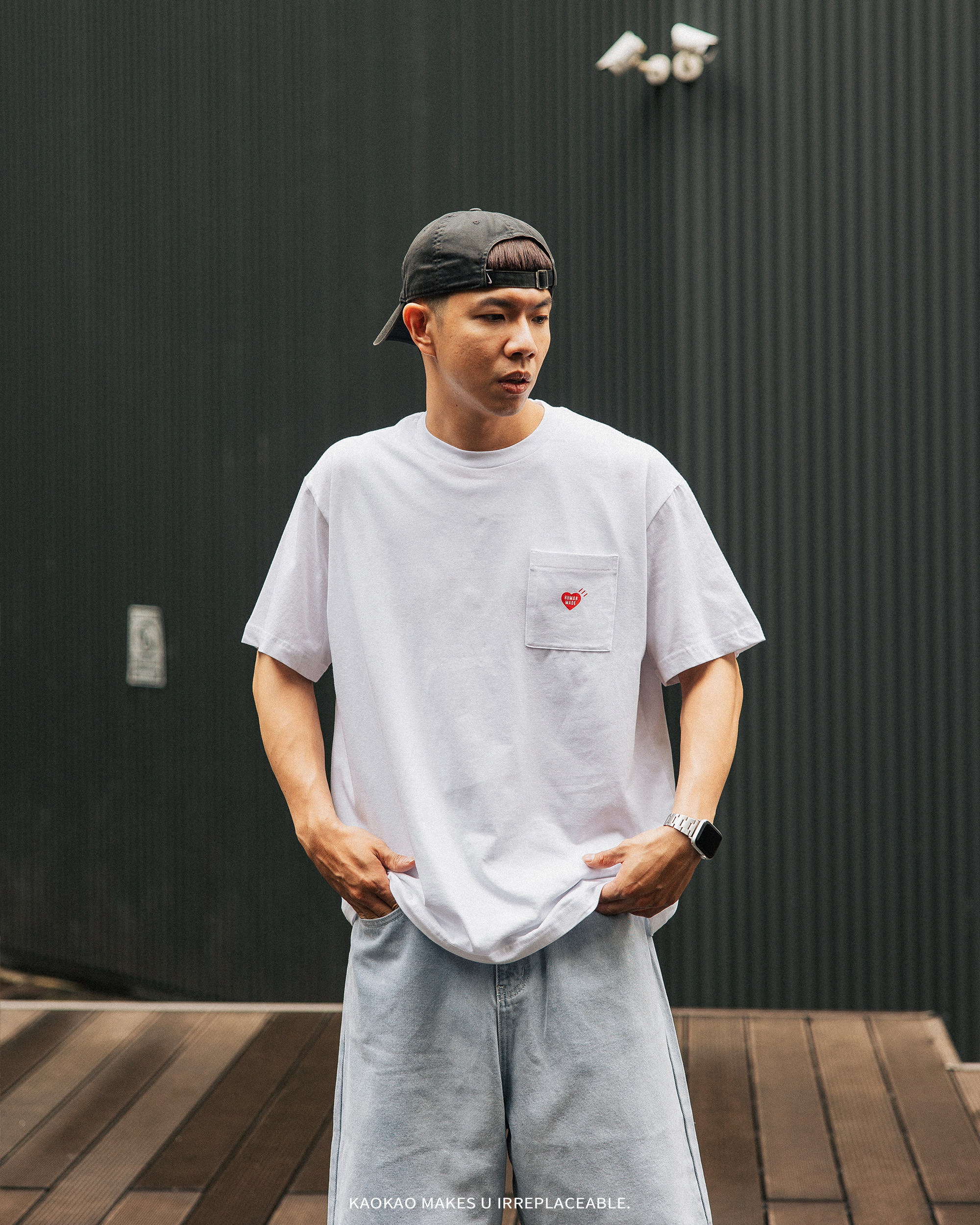 HUMAN MADE 3-PACK POCKET T-SHIRT SET 愛心口袋素T 三件組【hm29c