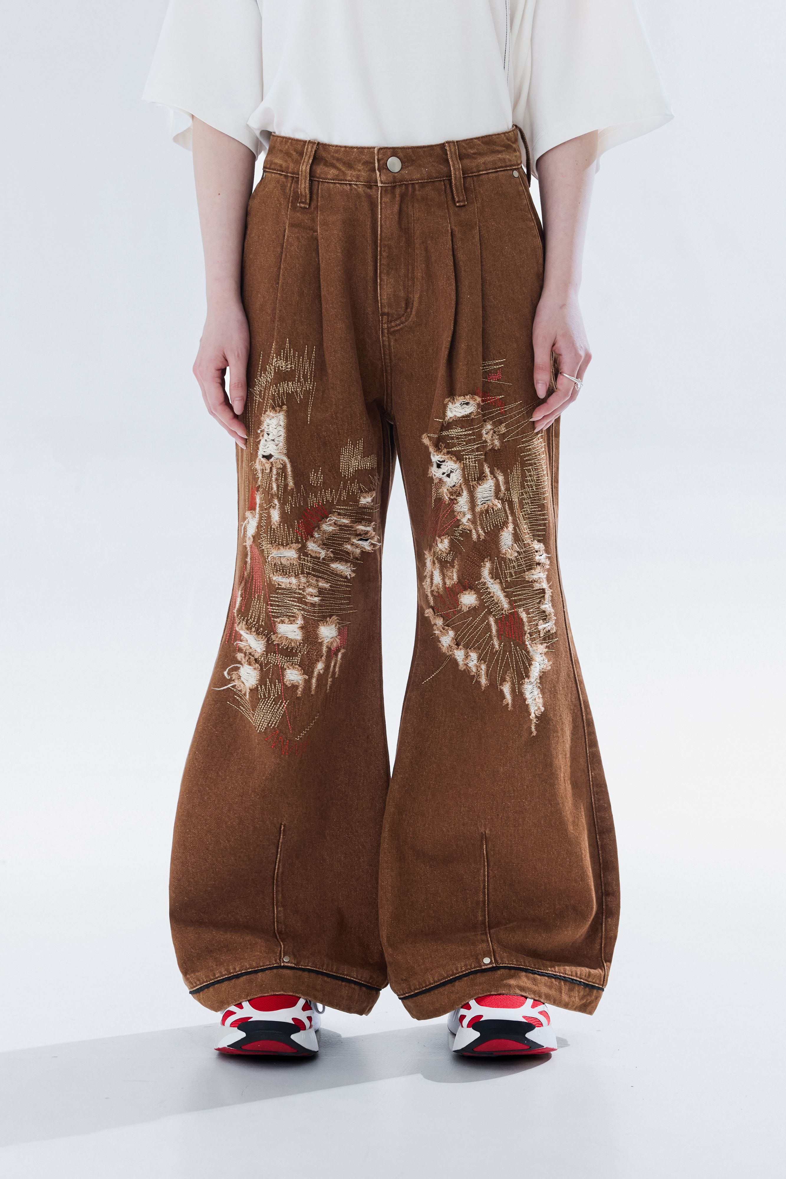 Gourd Theory Trousers｜Wood