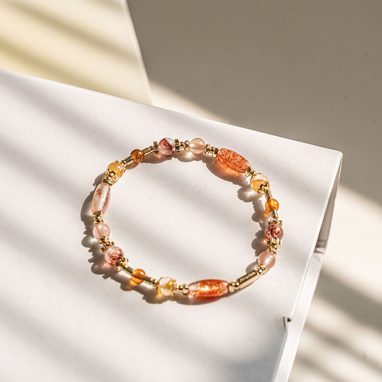 Follow your heart：金太陽｜安德森｜金草莓超七｜橙石榴石｜黃膠花