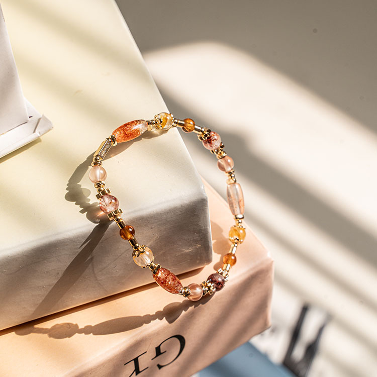 Follow your heart：金太陽｜安德森｜金草莓超七｜橙石榴石｜黃膠花