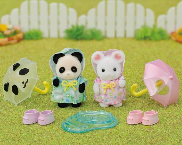 KTQ STORE ‧ 森林家族系列 雨天主題的兩件組