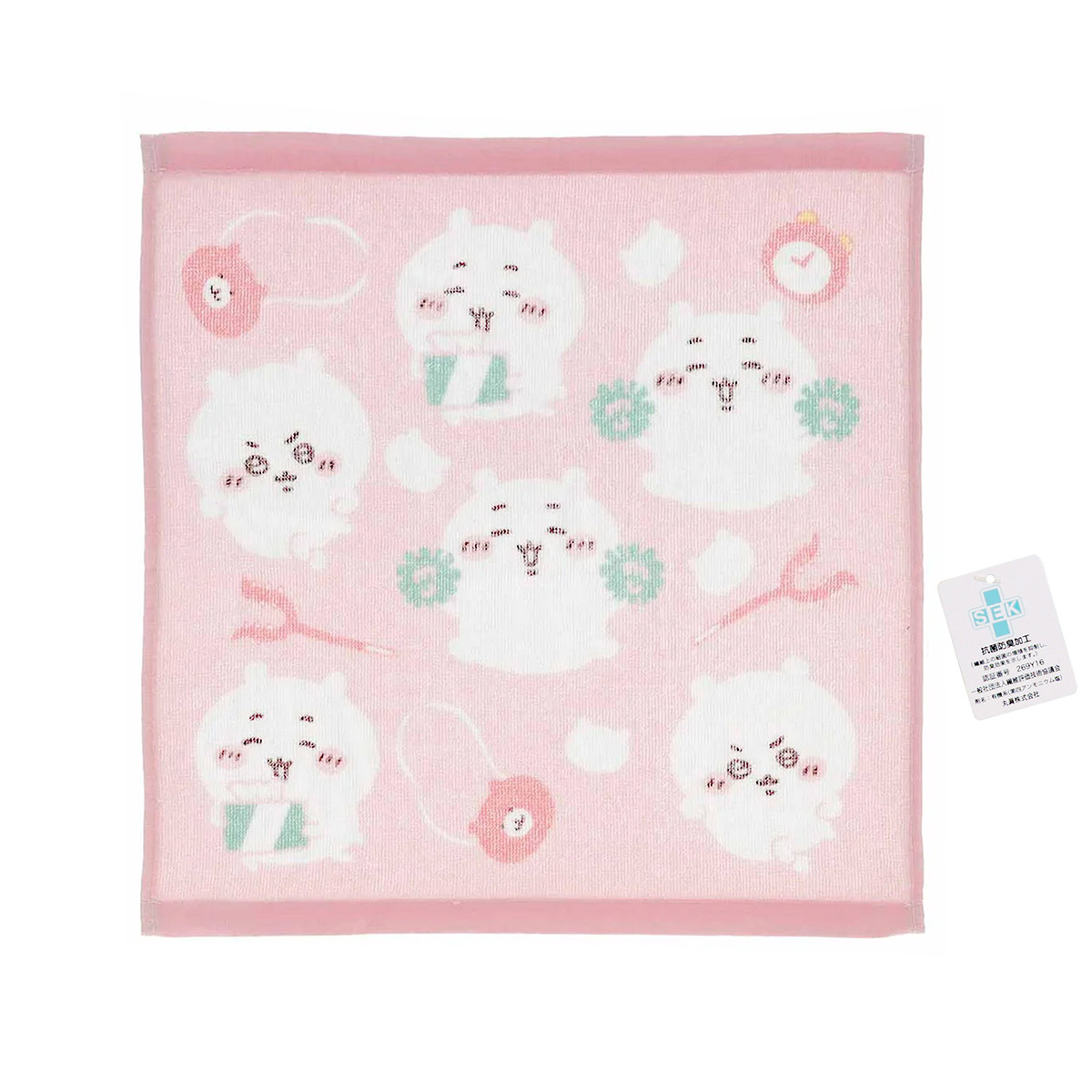 日本MARUSHIN 吉伊卡哇 34×36cm 方巾 -910834