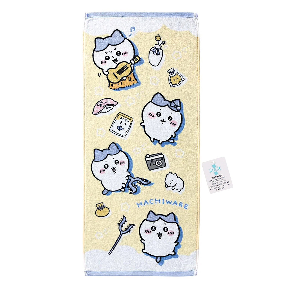 日本MARUSHIN 吉伊卡哇 34×80cm 面巾 -883374