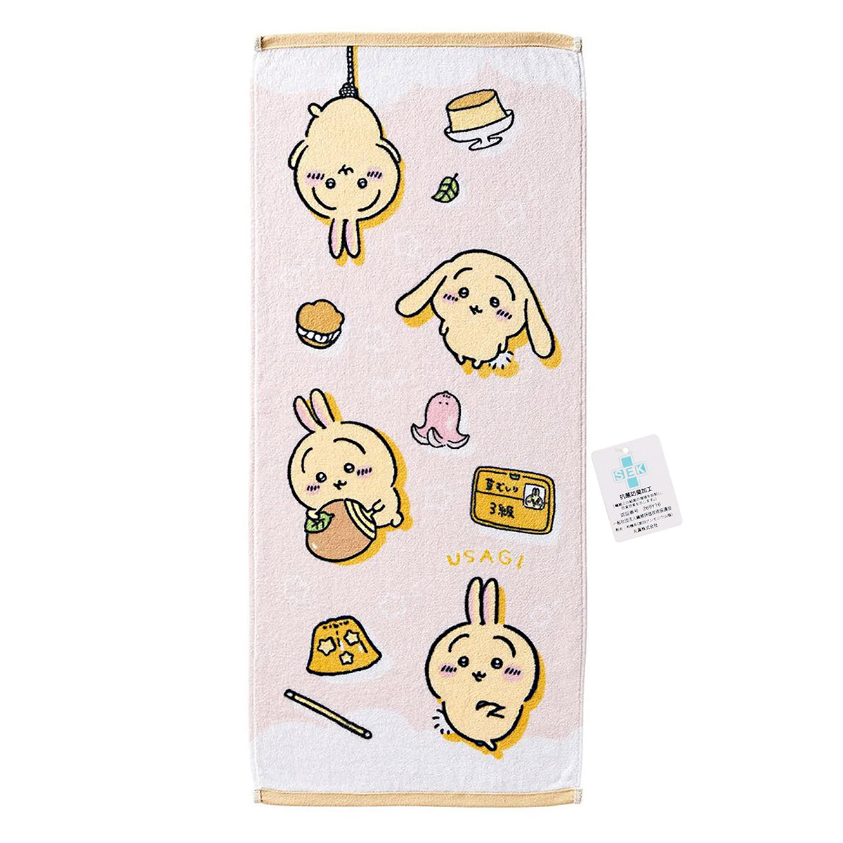 日本MARUSHIN 吉伊卡哇 34×80cm 面巾 -883381