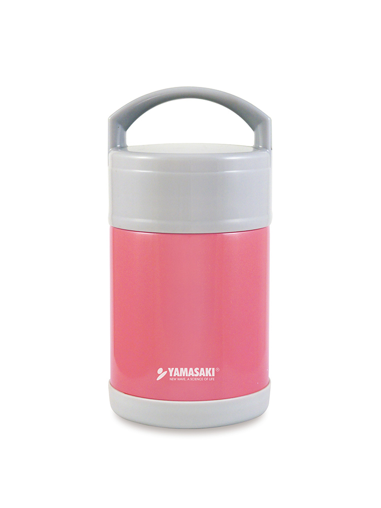 山崎馬卡龍真空燜燒罐 SK-V80P (粉)