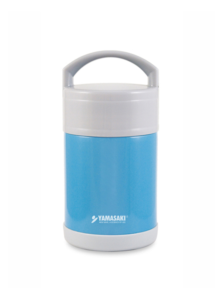 山崎馬卡龍真空燜燒罐 SK-V80J (藍)