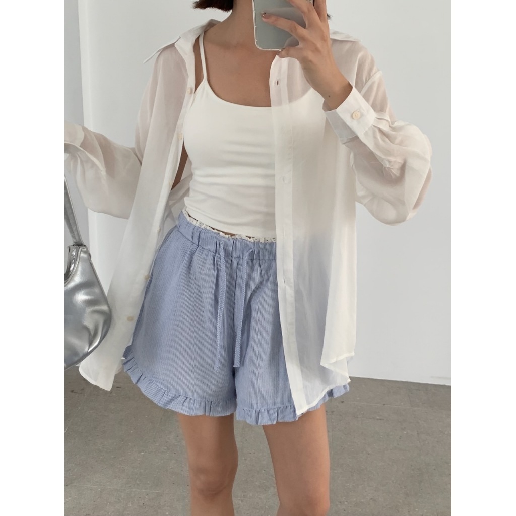 【imfine】再來一件 夏日防曬透膚襯衫 #2796