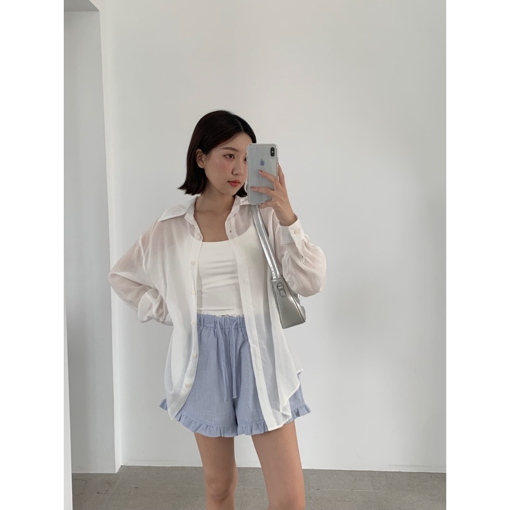 【imfine】再來一件 夏日防曬透膚襯衫 #2796