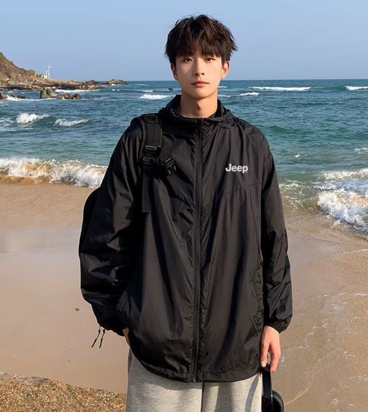 JEEP 冰鋒機能防曬衣 男女同款UPF50+