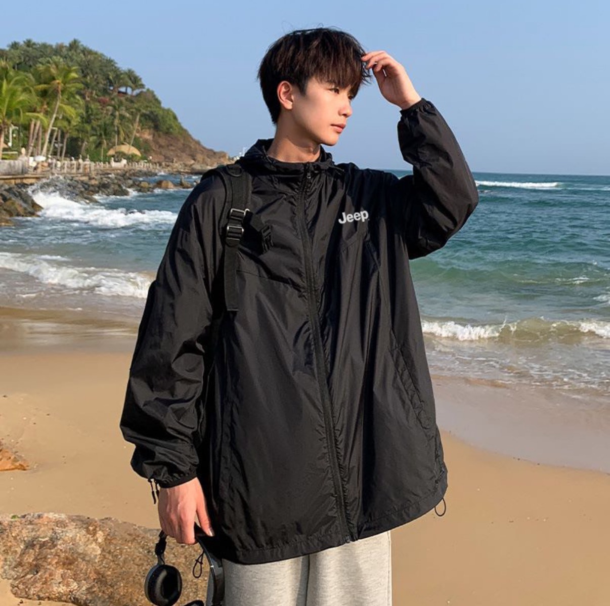JEEP 冰鋒機能防曬衣 男女同款UPF50+