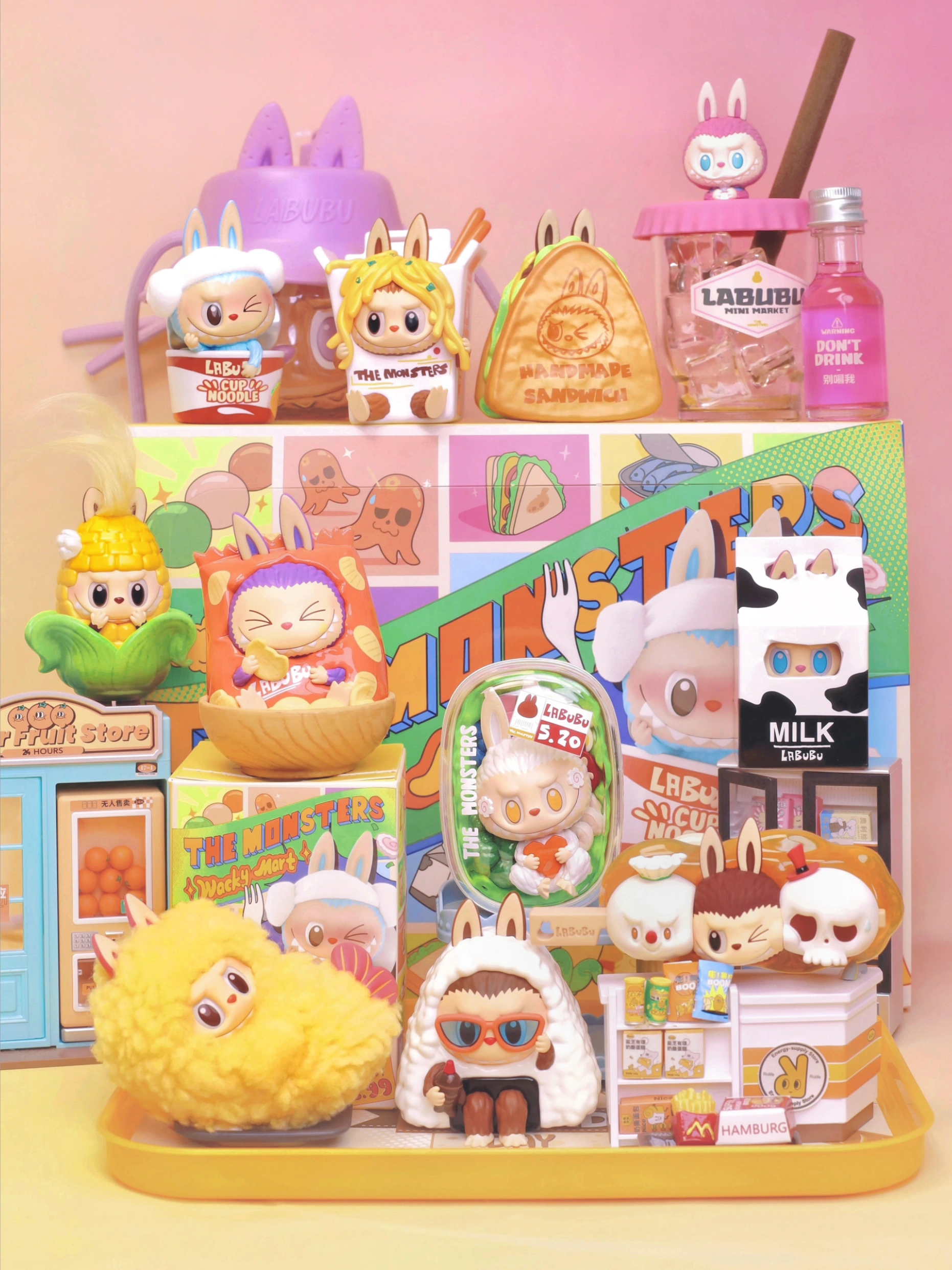 THE MONSTERS LABUBU 拉布布 怪味便利店 盲盒 公仔 擺設  / 預購