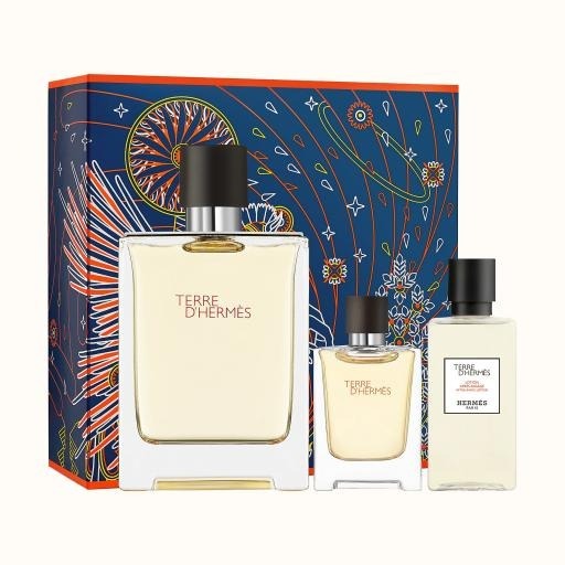 (3358)Hermes 大地男士淡香水 ( 100ml + 15ml + 鬚後水 40ml )
