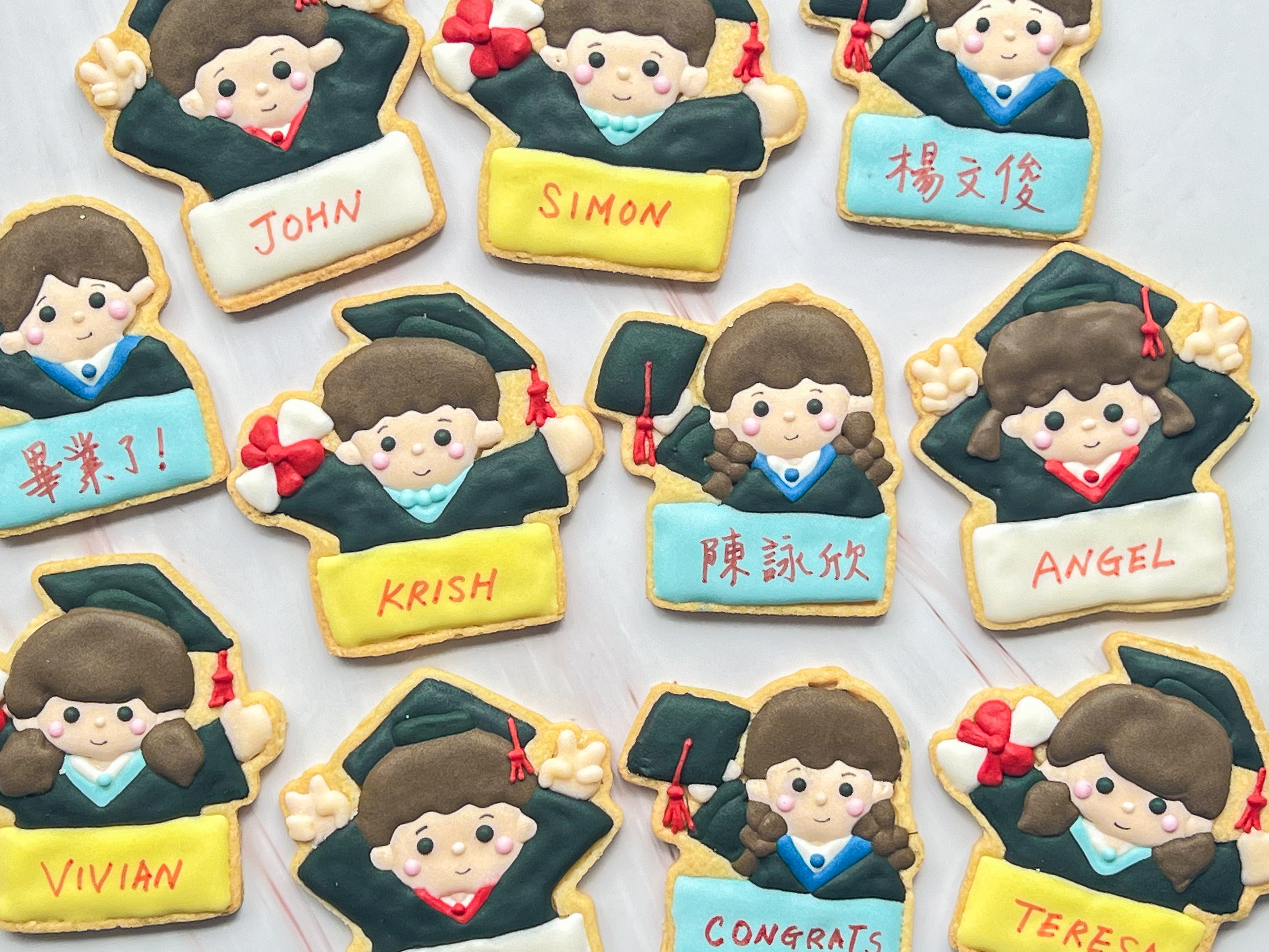 畢業糖霜曲奇 (Set A)