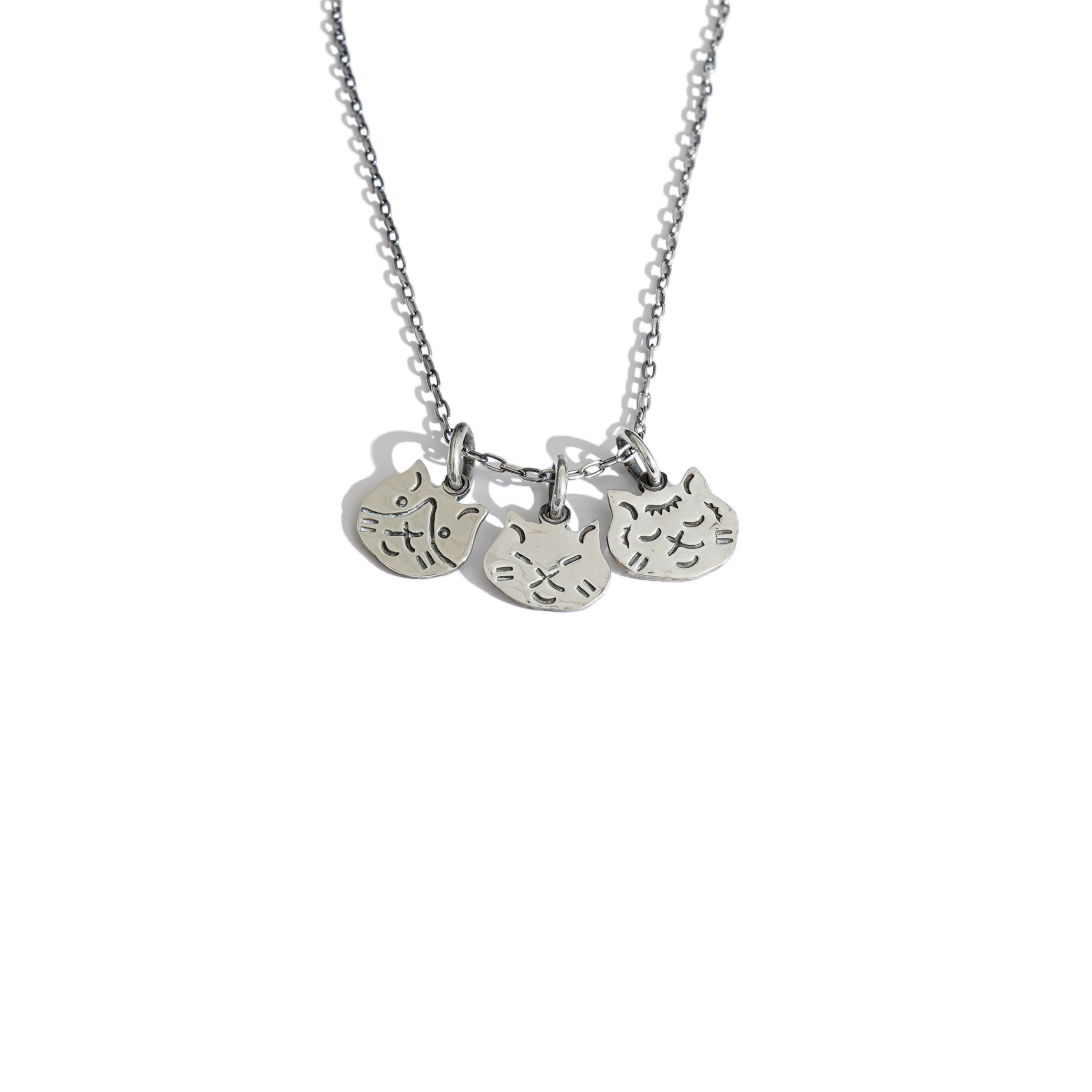 Munqa 3隻小貓 項鍊