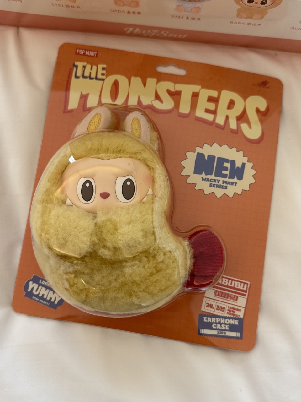 THE MONSTERS LABUBU 拉布布 怪物便利店 炸蝦 耳機包 吊飾 鑰匙圈 / 預購