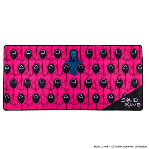 魷魚遊戲桌墊 - 負責人及守衛