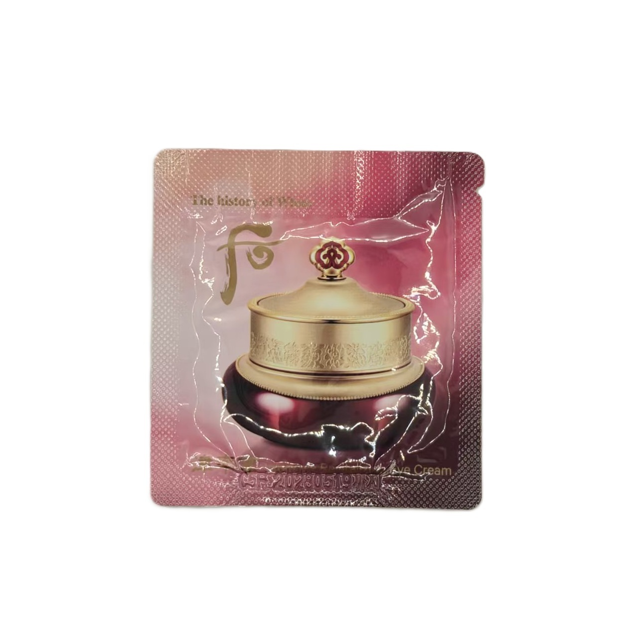 韓國 Whoo 后 津率享 紅山蔘滋養眼霜試用裝 (30片 x1ml) (EXP:2028.05) (Code : K46)