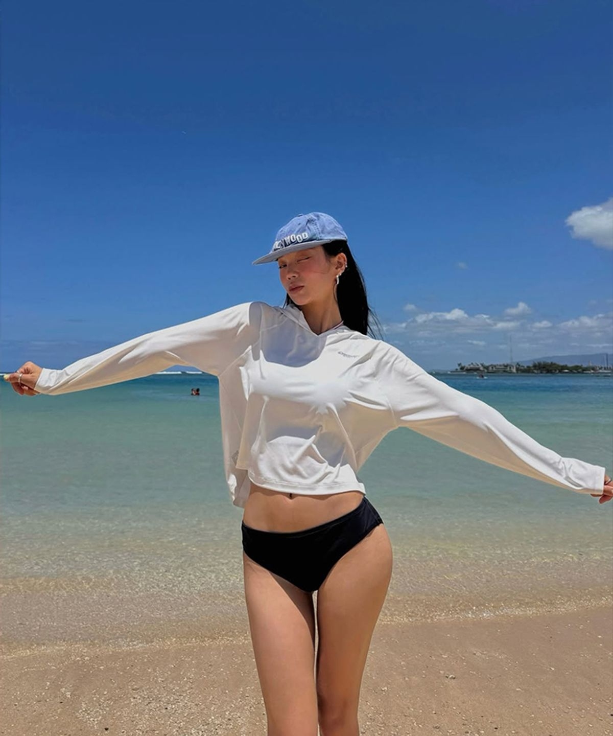 【代購】Discovery 探索 Freshvent 女 寬鬆 帽T 罩衫 DWSW95053