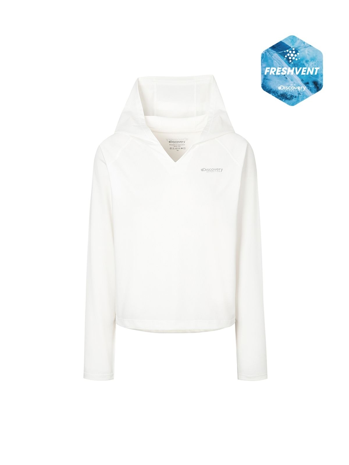 【代購】Discovery 探索 Freshvent 女 寬鬆 帽T 罩衫 DWSW95053