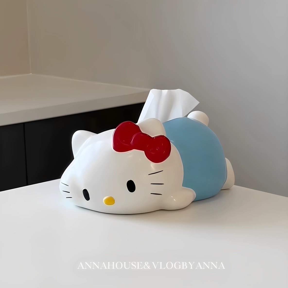 HELLOKITTY 軟趴趴 收納 紙巾盒
