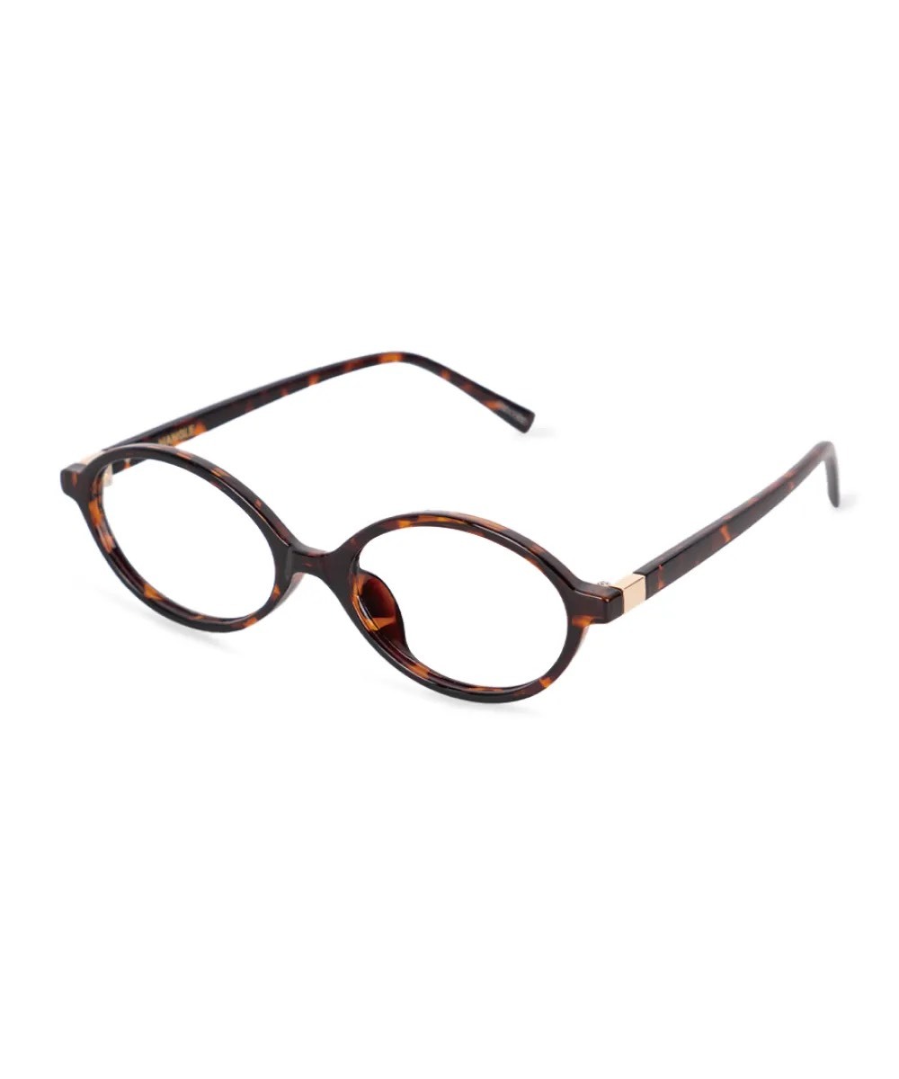 🇰🇷Hangle豹紋平光眼鏡