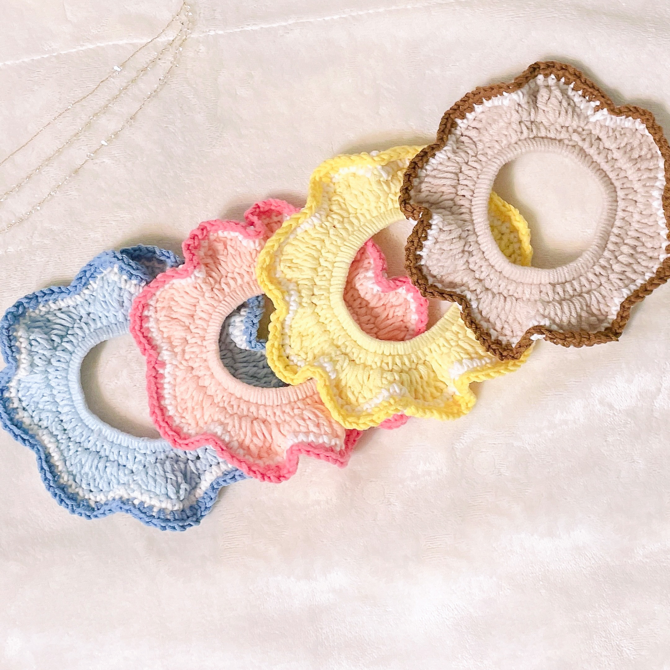 花花領巾｜牛奶系列