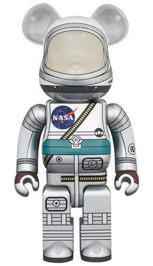 BEARBRICK PROJECT MERCURY ASTRONAUT 1000%