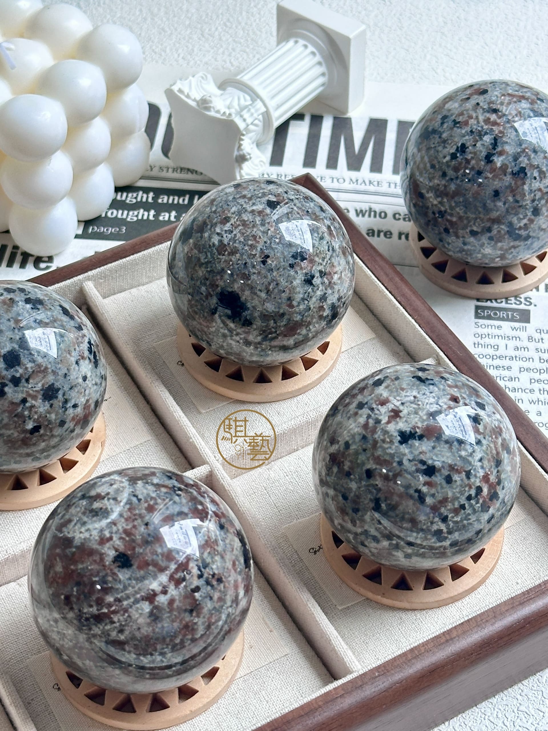 火焰石球｜點燃行動力與創造力的烈焰能量